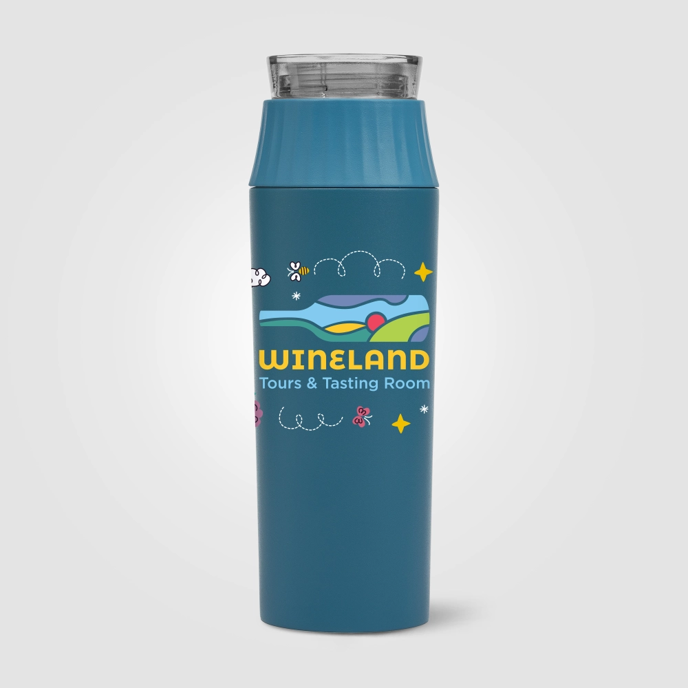 Majesty Recycled Stainless Steel Leakproof Lid Bottle – 590 ml