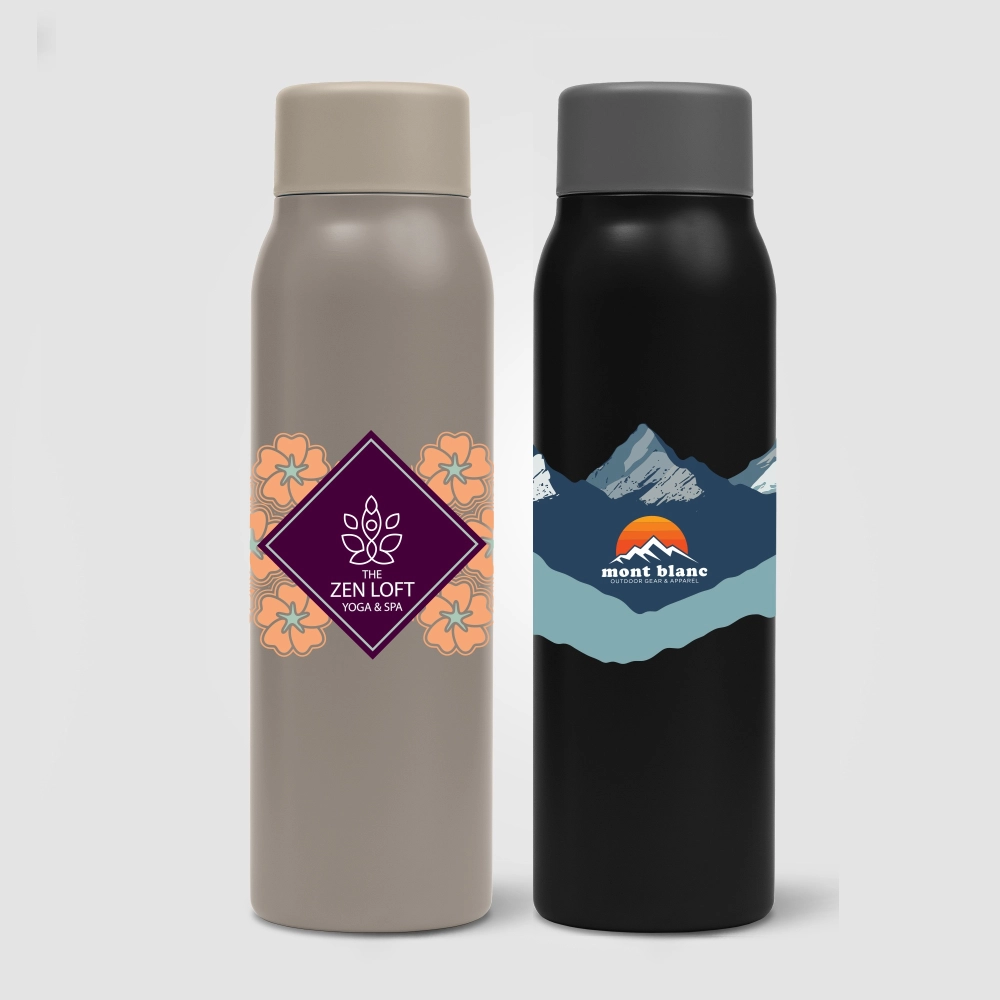 Breeze  Recycled Stainless Steel Carbonated  Bottle - 590 ml