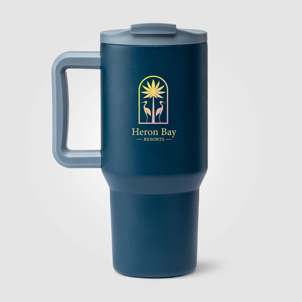 GROSCHE Aspen Stainless Steel 2-in-1 Straw Mug & Tumbler - 945 ml