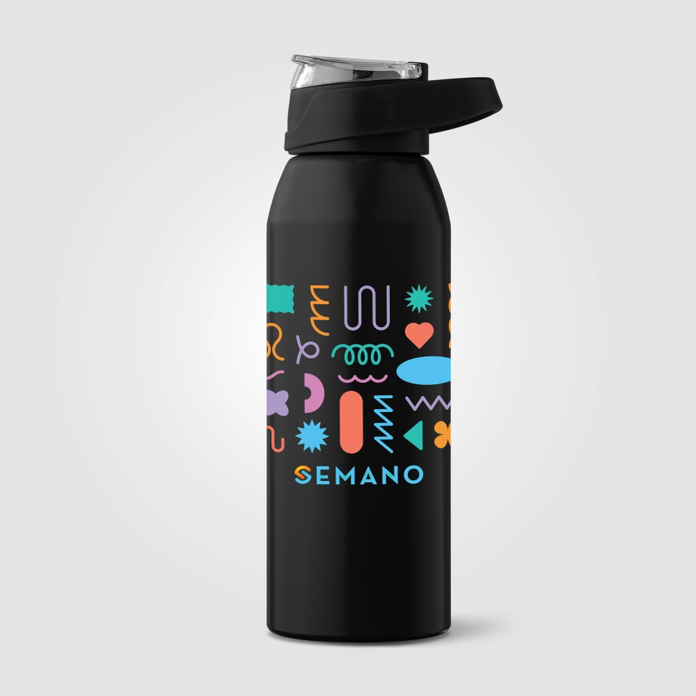 Lyse Recycled Stainless Steel Sport Bottle - 710 ml