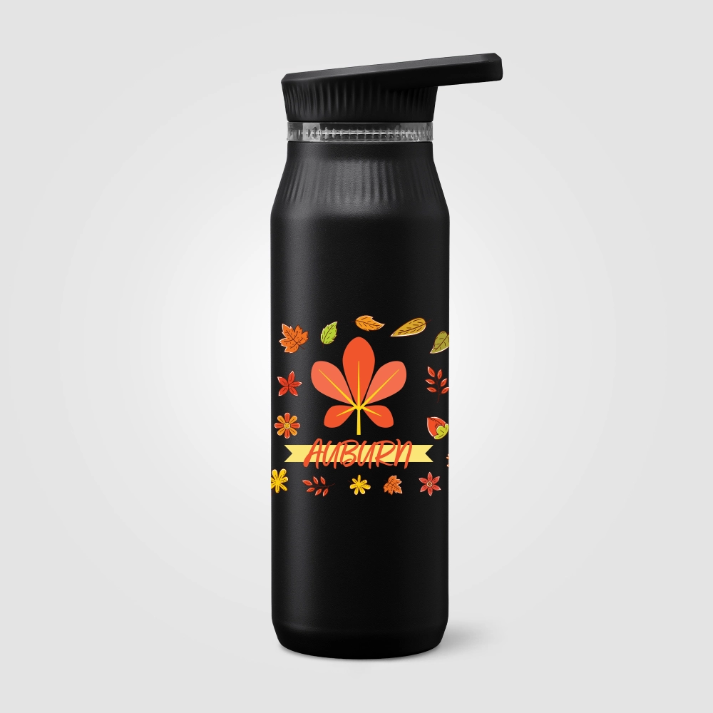 Majesty Stainless Steel Dual-Lid Handle Bottle - 750 ml