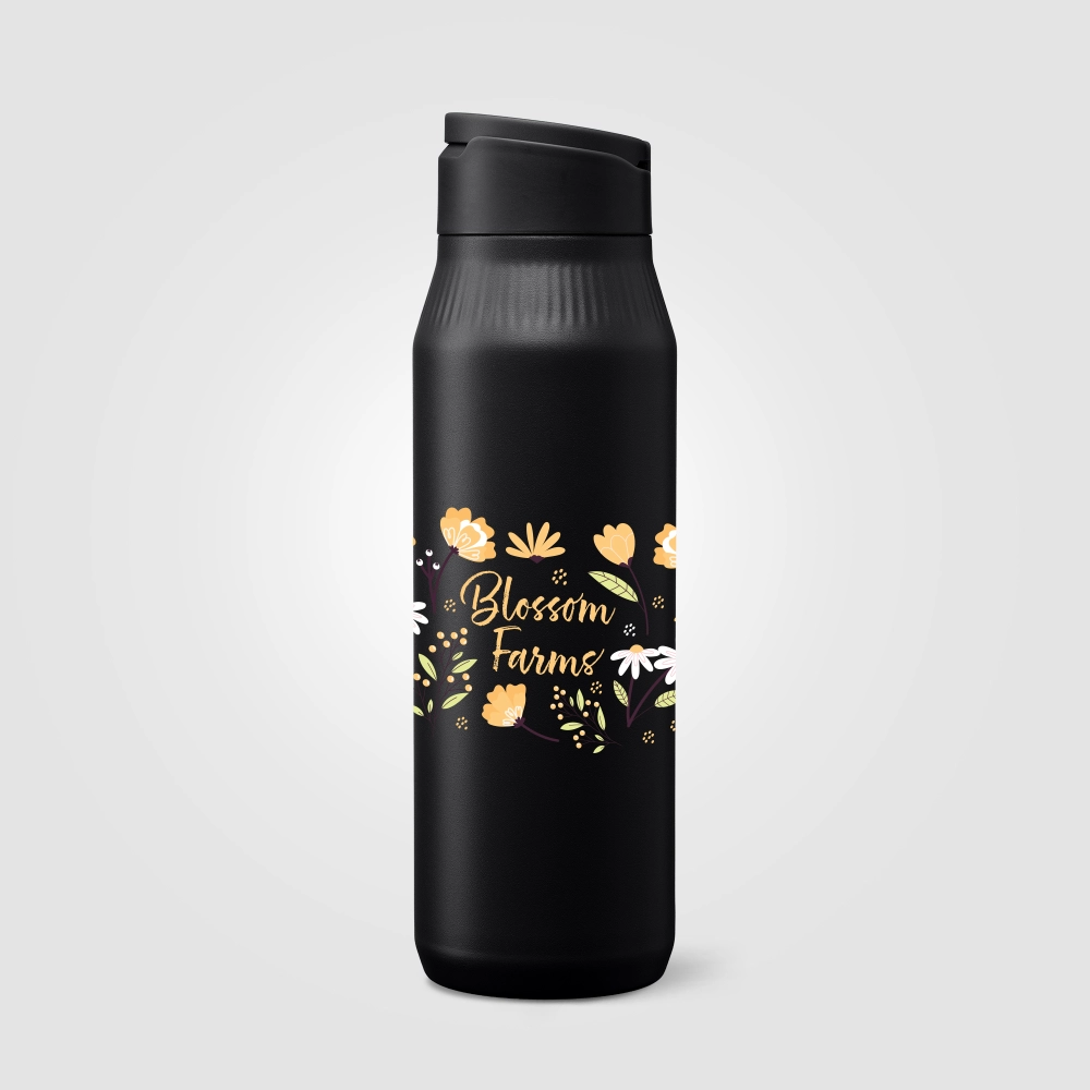 Majesty Stainless Steel Selfie Stand Bottle - 750  ml