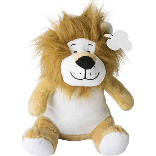 Plush lion, suitable for direct digital print 