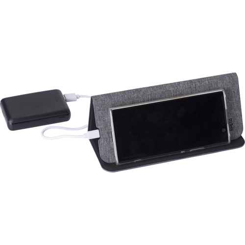 RPET wireless charger mouse mat/phone stand