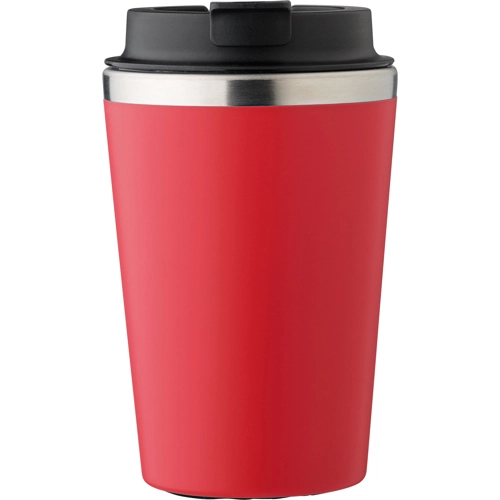 Stainless steel double walled travel mug (350ml)