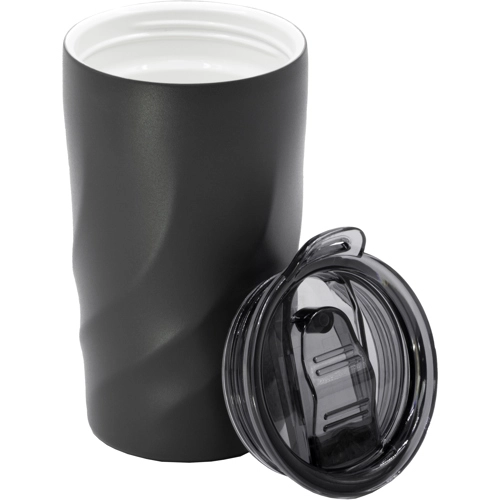 BrandCharger recycled ceramic coated travel mug (400ml)