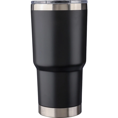 Stainless steel double walled travel mug (590ml)