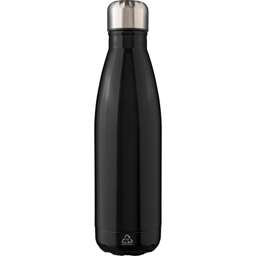 Recycled stainless steel single walled bottle (650ml)