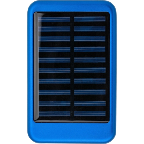 Aluminium solar power bank (4000 mAh)