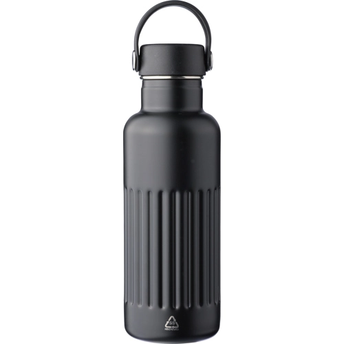 Recycled stainless steel double walled drinking bottle (500ml)
