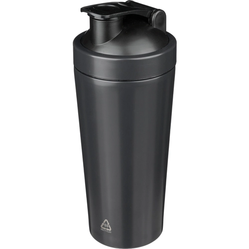 Recycled stainless steel single-walled shaker (750 ml)