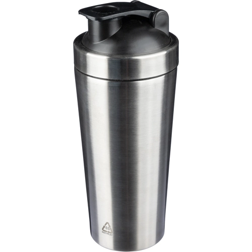 Recycled stainless steel single-walled shaker (750 ml)