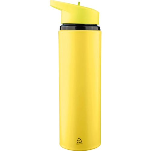 Recycled stainless steel single walled bottle (500ml)