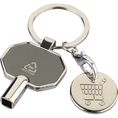 Recycled radiator keychain