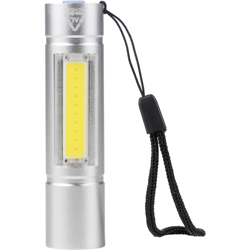 Recycled aluminium COB flashlight