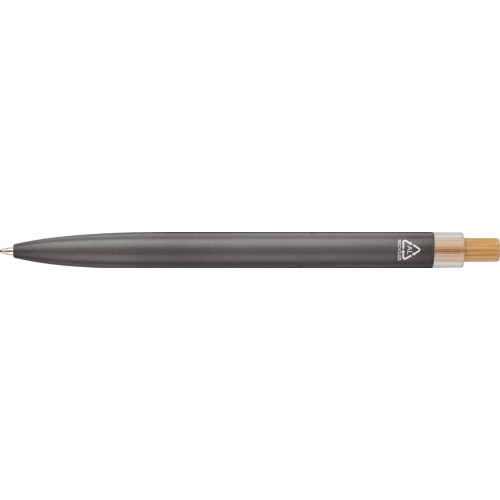 Recycled aluminium lacquered ballpen