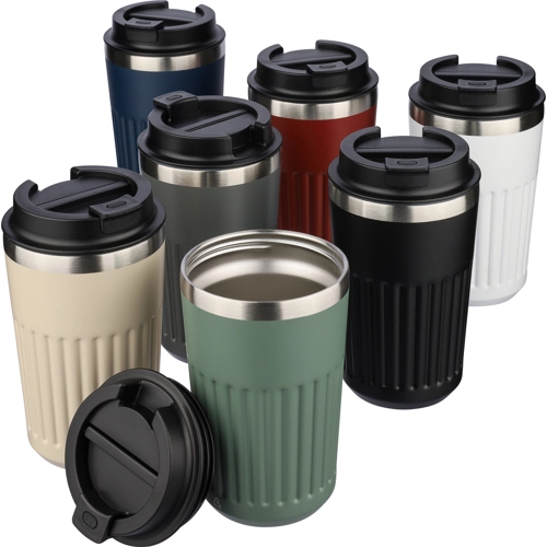 Recycled steel travel mug (400ml)