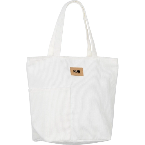 Recycled corduroy beach bag