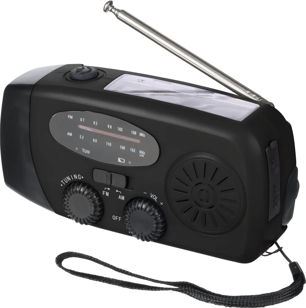 Dynamo radio and power bank