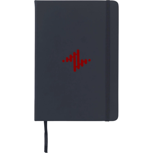 Notebook with plain paper (approx A5)