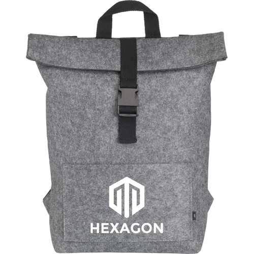 RPET felt backpack