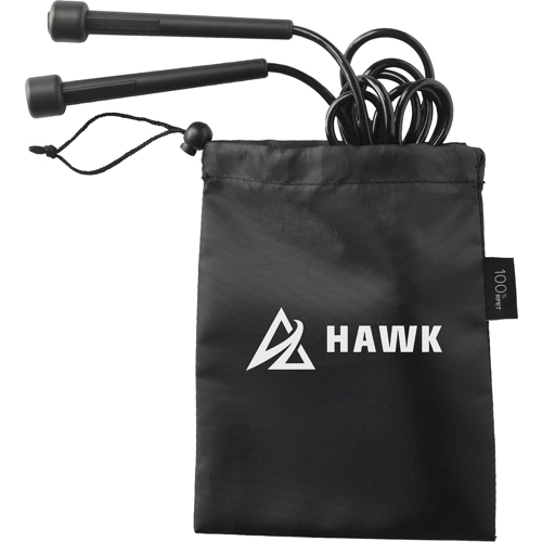 Skipping rope in a pouch