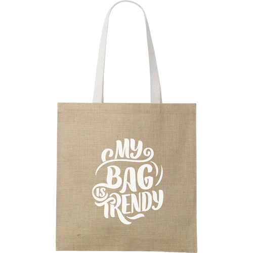 Jute shopping bag