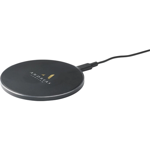 Recycled aluminium wireless charger