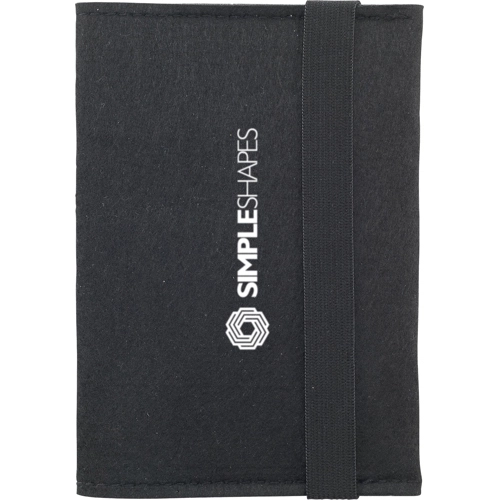 RPET felt passport holder