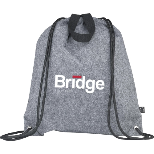  RPET felt drawstring bag