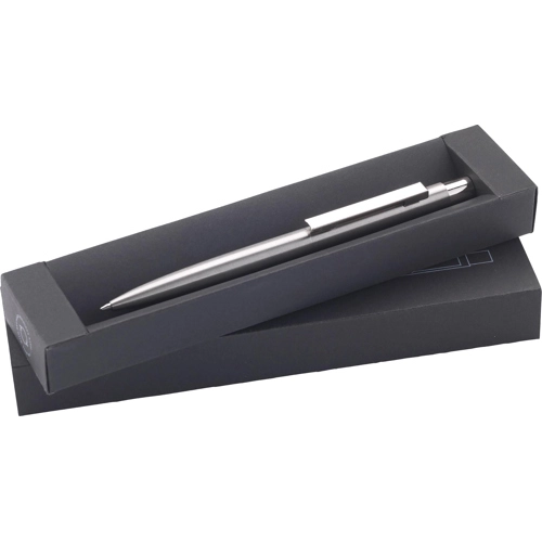 Recycled stainless steel ballpen in a gift box