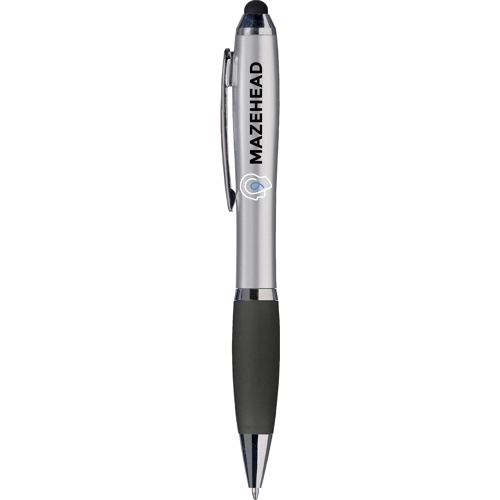 Plastic stylus ballpen