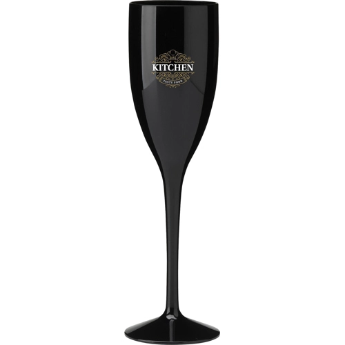 Reusable plastic champagne glass (150ml)