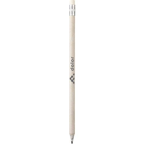 Recycled newspaper pencil