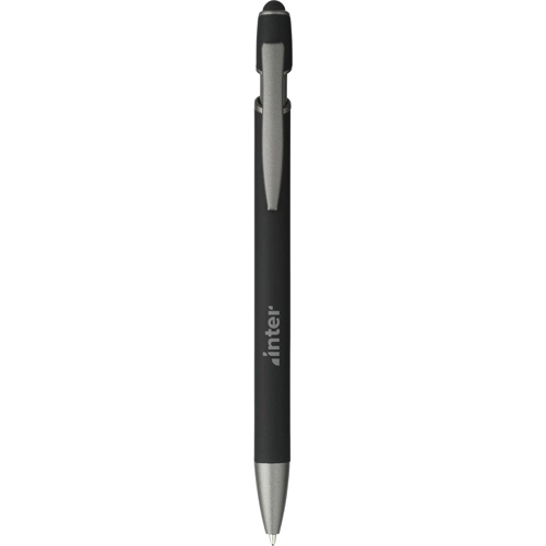 Luca Recycled aluminium soft touch ballpen
