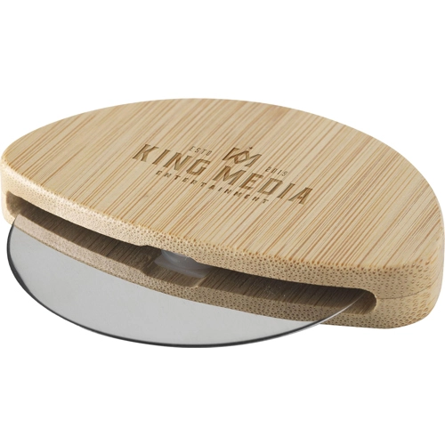 Bamboo pizza cutter