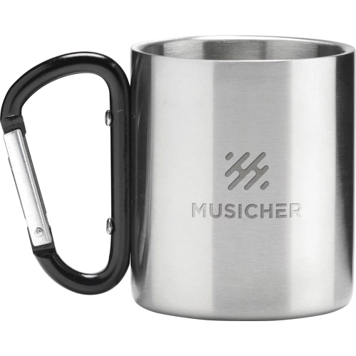 Carabiner double walled mug (220ml) 
