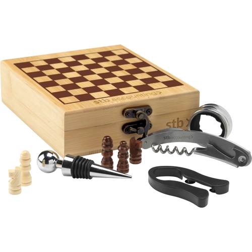 Luxury Wine Chess Gift Set