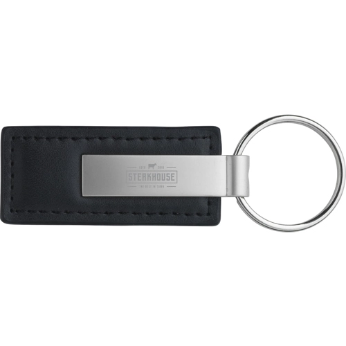 Leather keyring
