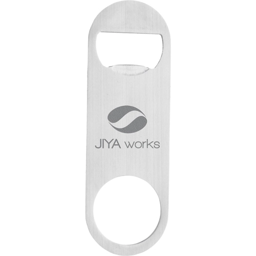 Metal bottle opener
