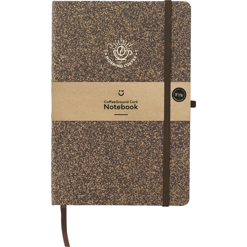 Coffee and cork notebook (approx A5)