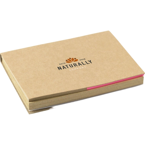 Recycled milk carton sticky memo pads