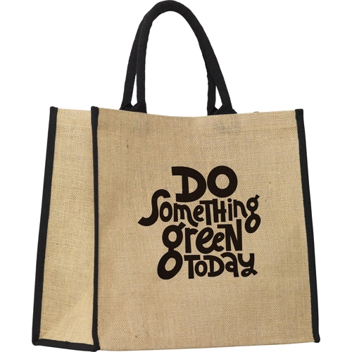 Jute shopper bag