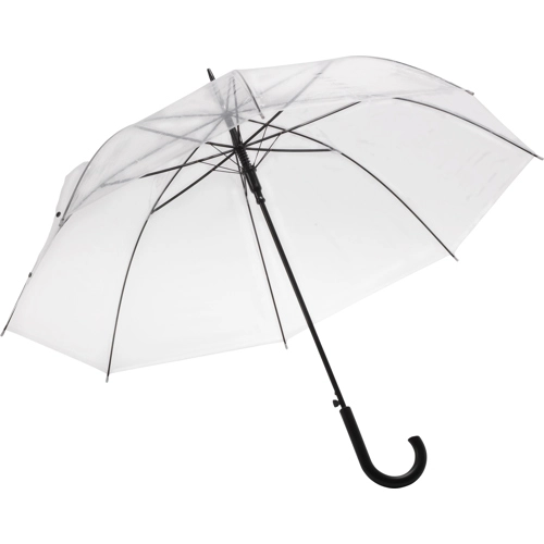 Transparent telescopic umbrella