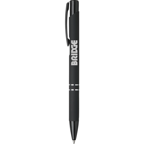 Rubberised pen