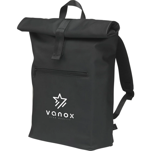 Recycled roll-top backpack