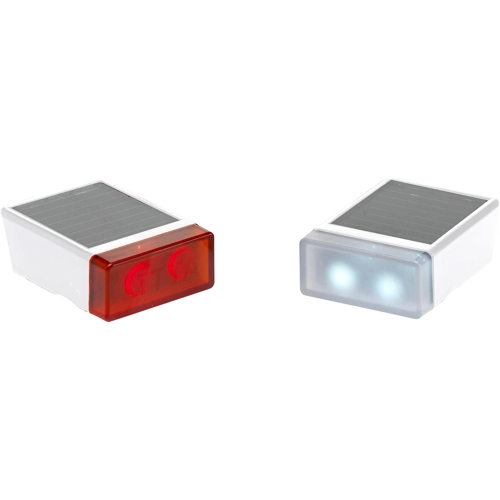 Solar bike lights