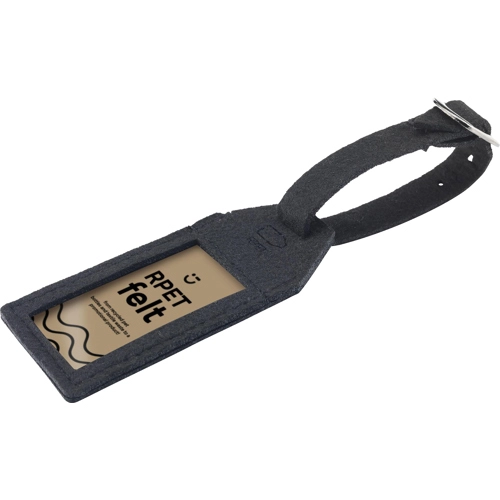 RPET felt luggage tag