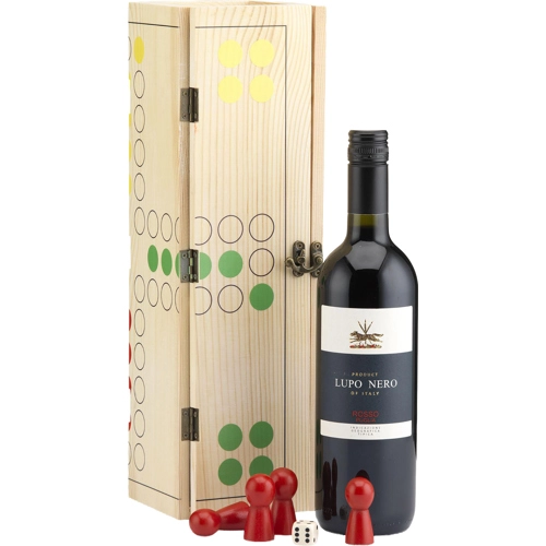 Pine Ludo Wine Gift Set