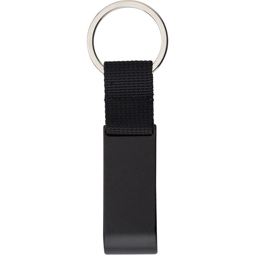Metal bottle opener keyring